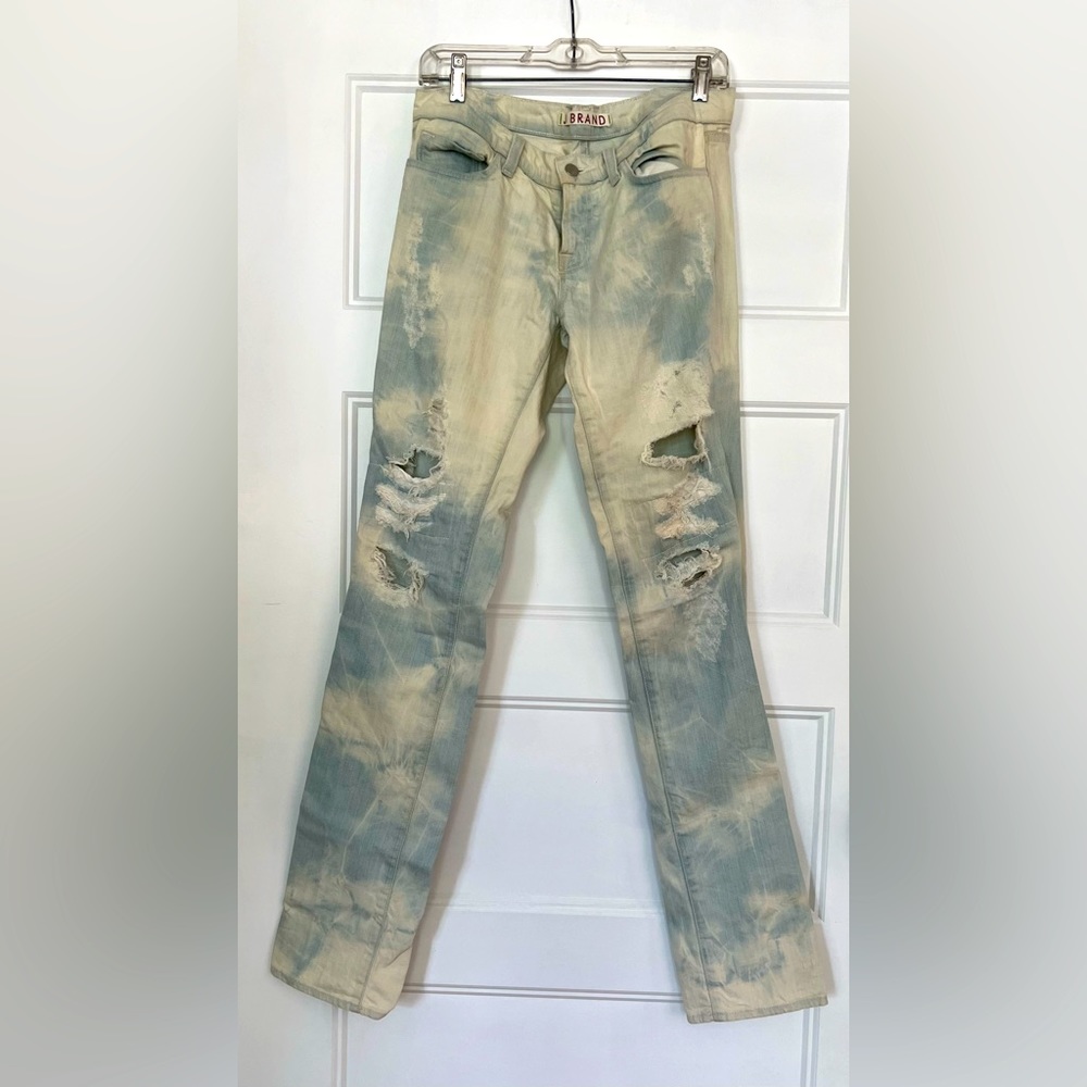Never worn J Brand distressed jeans